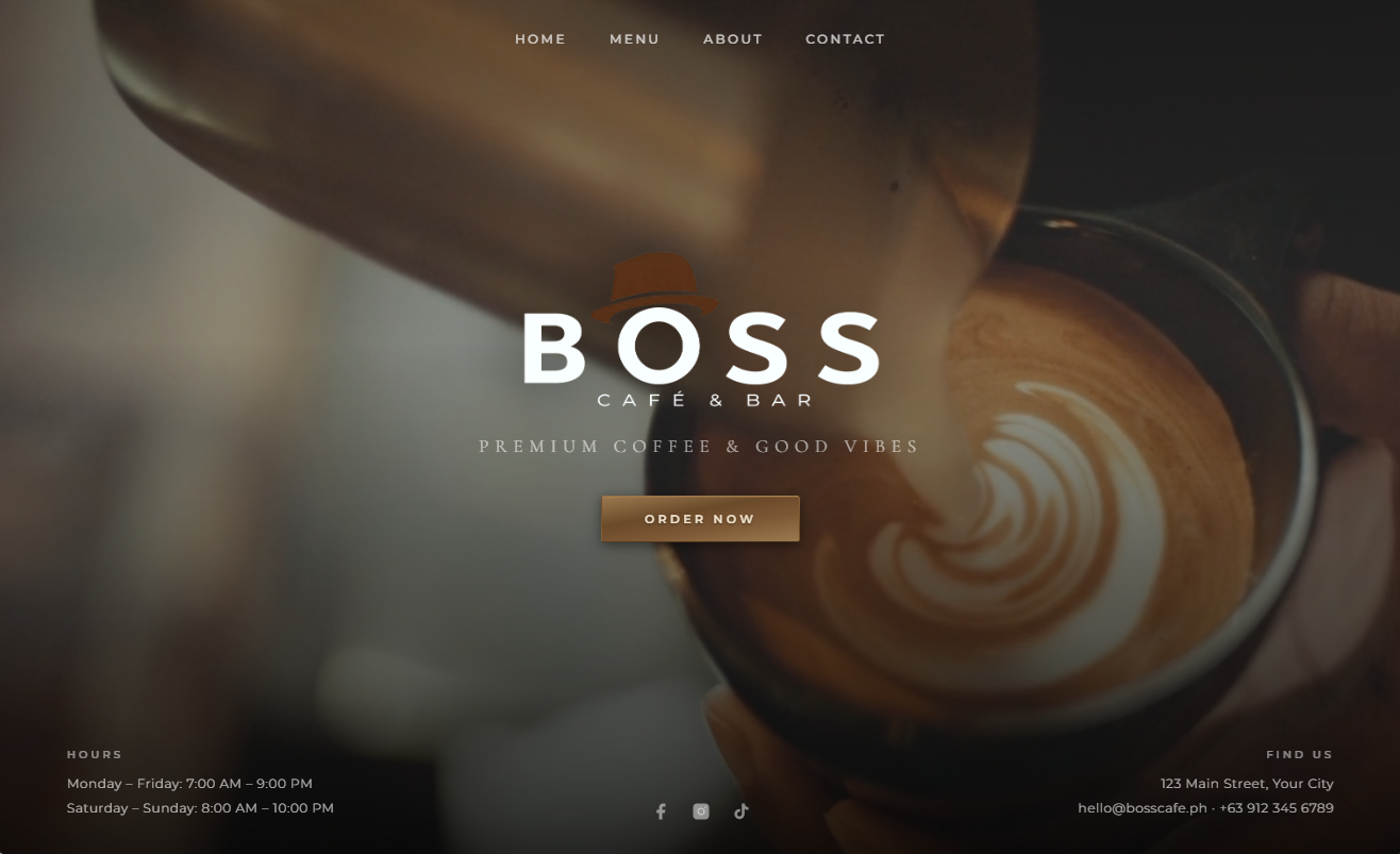 Cafe Management System