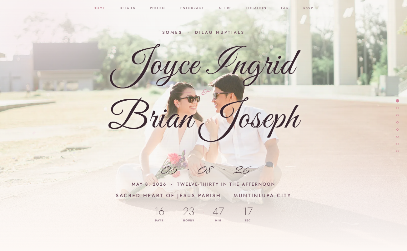 Wedding Website